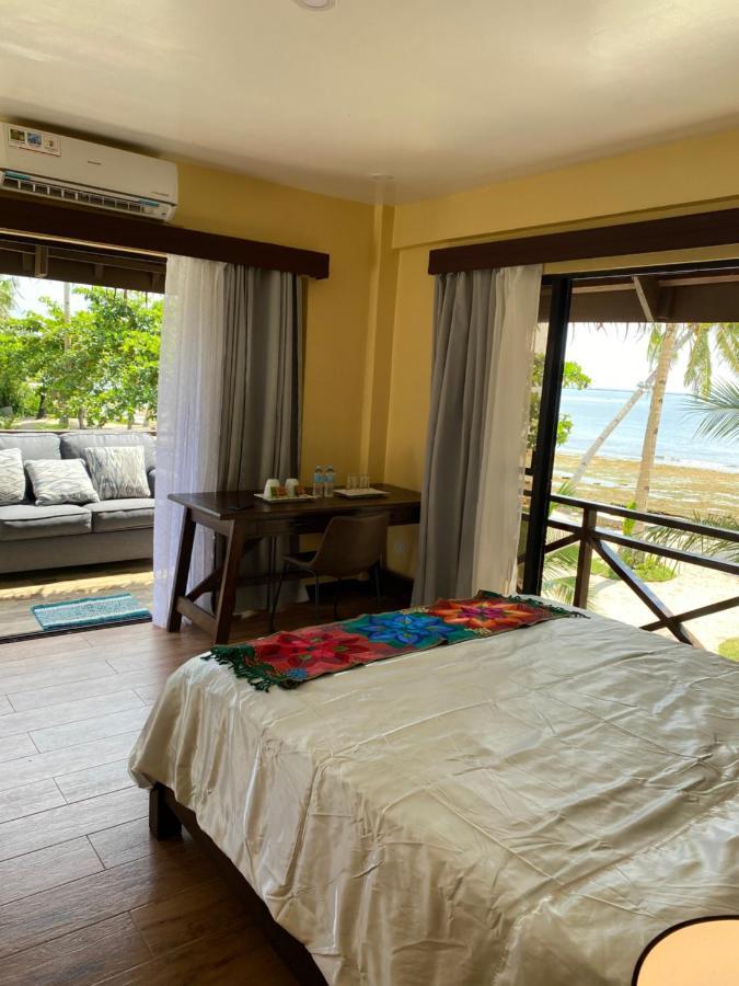 Private Beachfront Villa In Siargao General Luna  Exterior foto