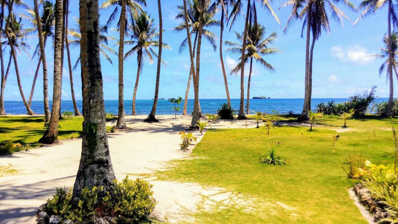 Private Beachfront Villa In Siargao General Luna  Exterior foto