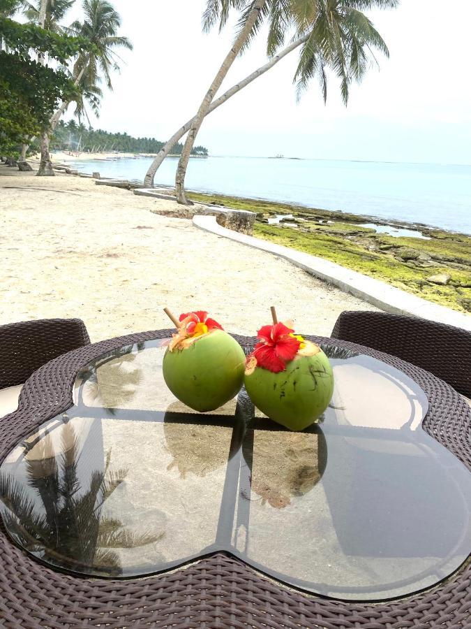 Private Beachfront Villa In Siargao General Luna  Exterior foto