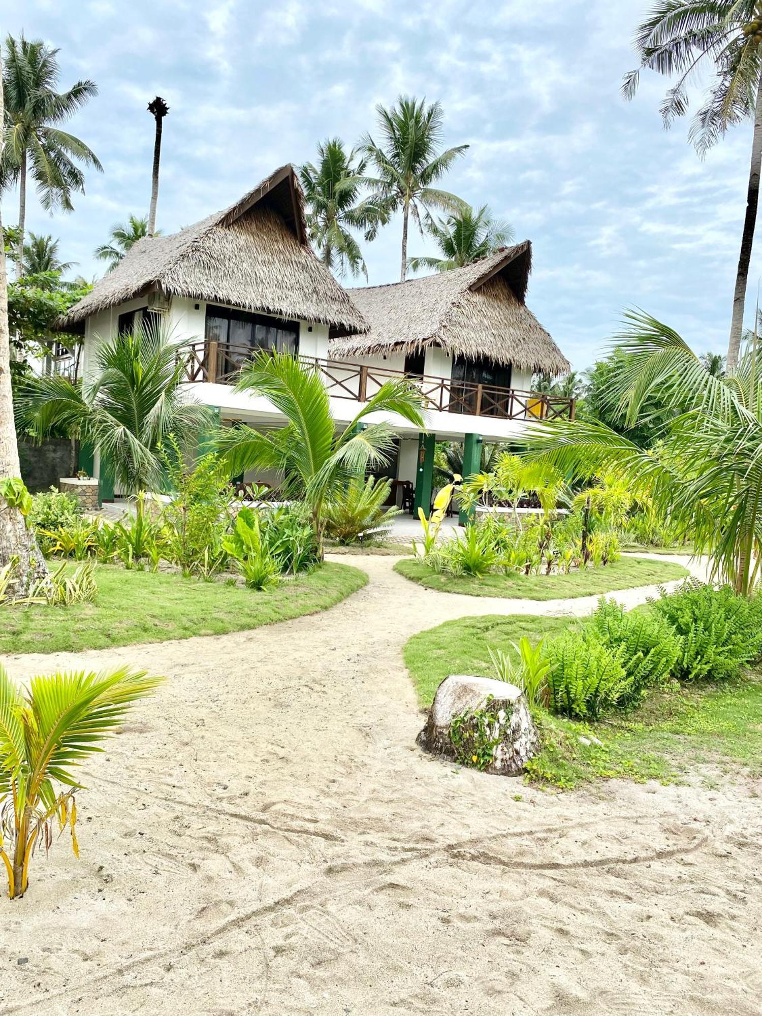 Private Beachfront Villa In Siargao General Luna  Exterior foto